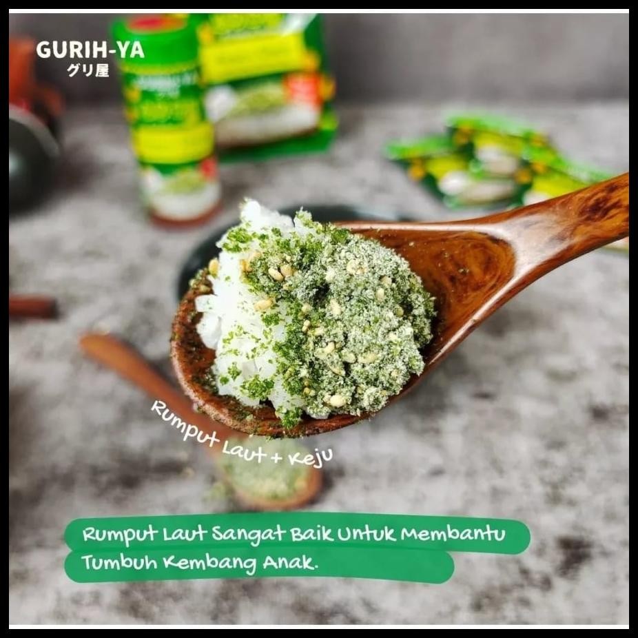 

GURIH YA SACHET BUMBU TABUR RUMPUT LAUT 5.5G ABON SEAWEED NORI HALAL NON MSG
