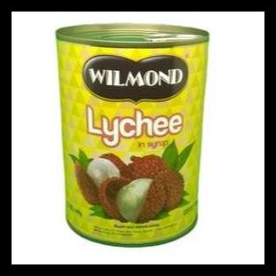 

WILMOND LYCHEE IN SYRUP / BUAH LECI DALAM SIRUP KEMASAN KALENG 565 GR