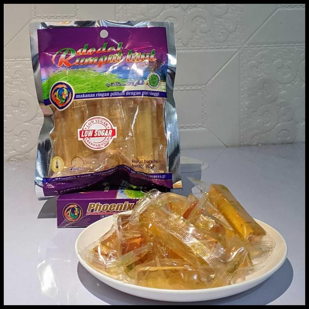 

[ HALAL ] KINJO JELLY DODOL & MANISAN RUMPUT LAUT VIRAL 90GR / KINJO JELLY / JELLY RUMPUT LAUT / DODOL RUMPUT LAUT / CEMILAN SEHAT / DODOL RUMPUT LAUT KHAS LOMBOK