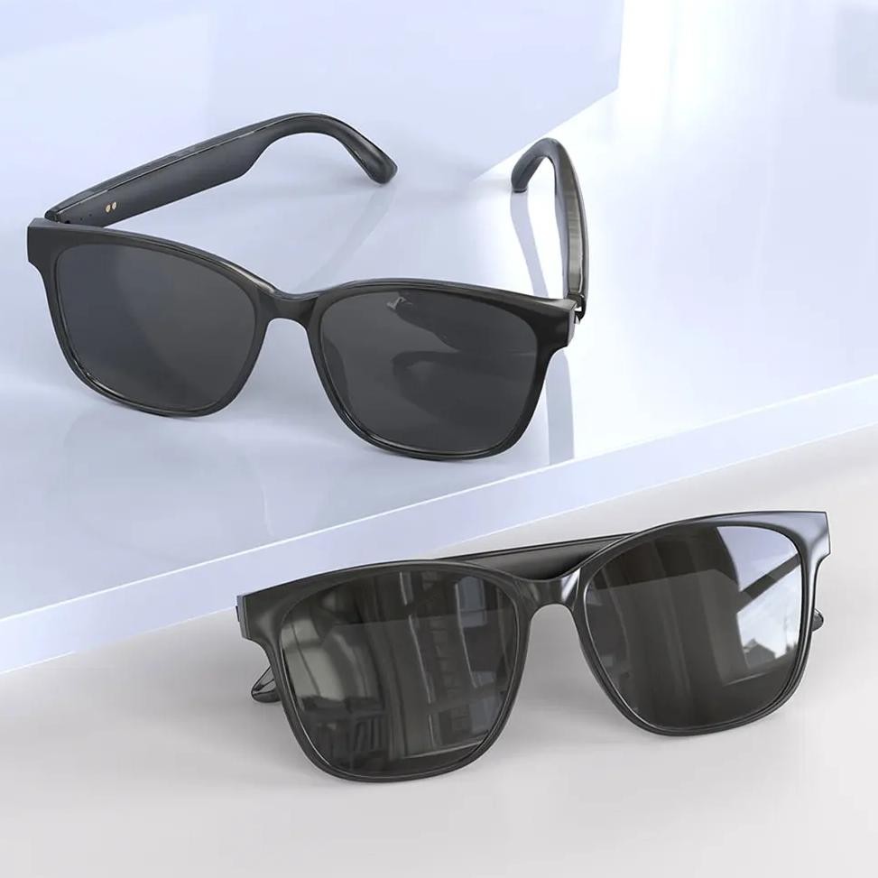 

Smart Glasses Wireless Earbuds Automatic Voice Translation Audio Glasses Support 75 Languages BT 5.4 for Travel Business Meeting