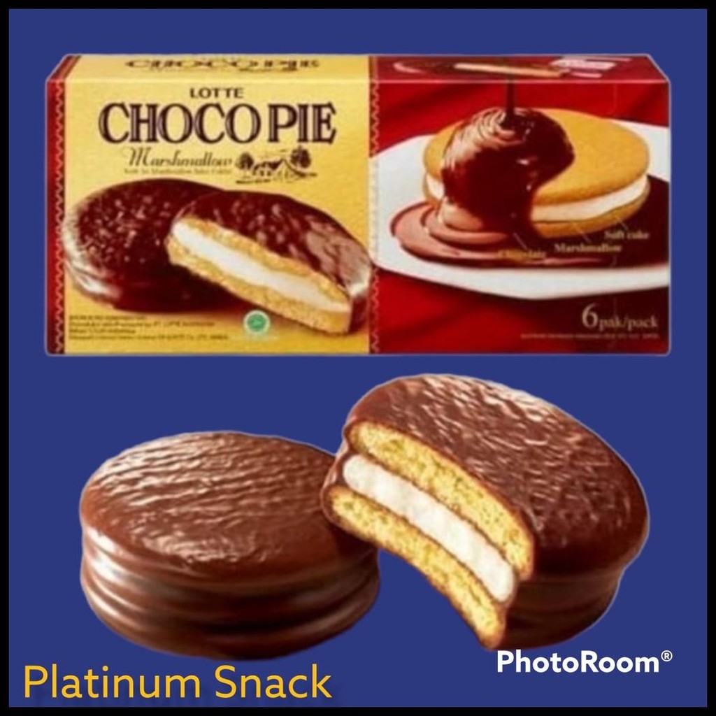 

LOTTE CHOCOPIE MARSHMALLOW, CHOCOPIE KEJU NEW | ISI 12 PCS X 28 GR