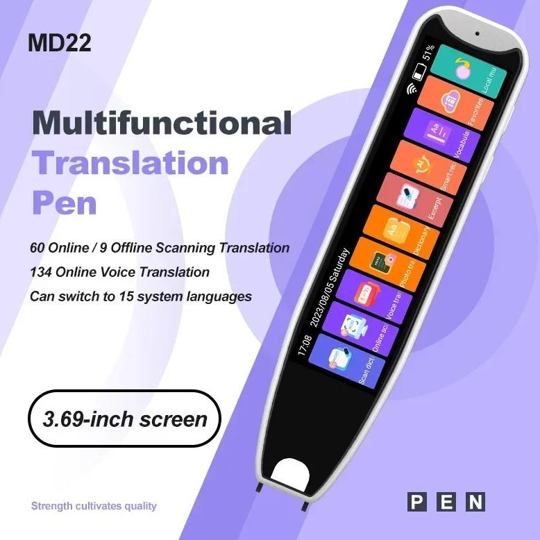 

New MD22 Voice Translator Offline Scan Translation Pen 134 Voice Translation 9 OfflineTranslation Business Scanning Reading Pen