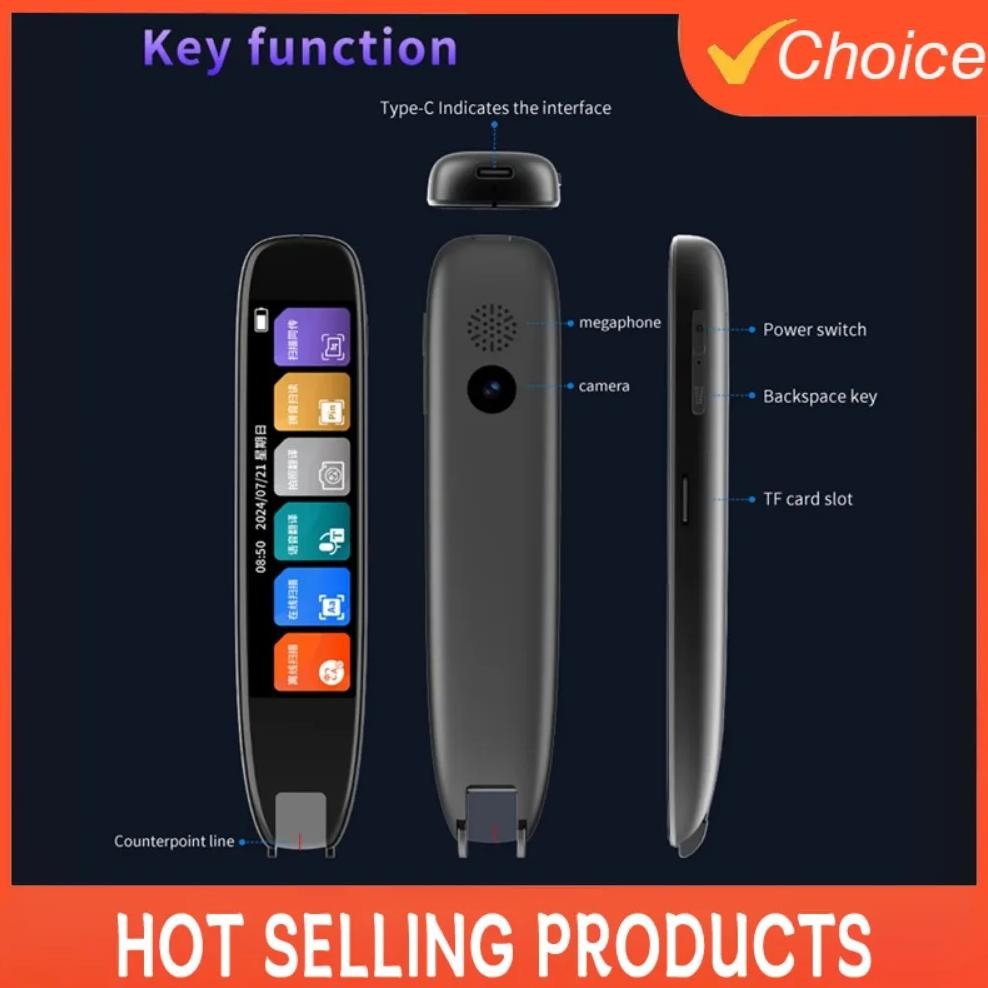

S65 Pro Smart MultifunctionTranslation Real Time Languages Translator Business Dictionary Pen Voice Scan Translator Pen