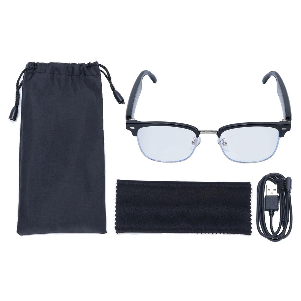 

AI Translator Smart Glasses Real Time Video Translation Anti Blue Light Languages Multilingual Translation Built-in Microphone