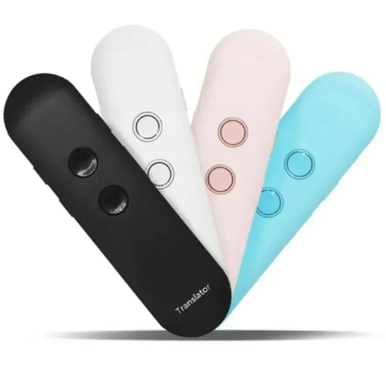 

2024 T4 Portable Wireless Smart Translator 40 Languages Two-Way Real Time Instant Voice Translator APP Bluetooth Multi-Language