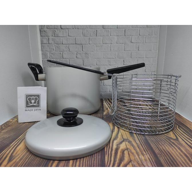 Tersedia Maspion Multi Deep Fryer 18Cm - Alat Penggorengan Kentang Fried Chicken Panci Aluminium 18C