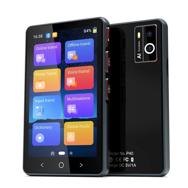 

P40 Portable Smart Voice Translator 135 Real-Time Languages 14 Offline Translation Multi-Language Speech Business Travel