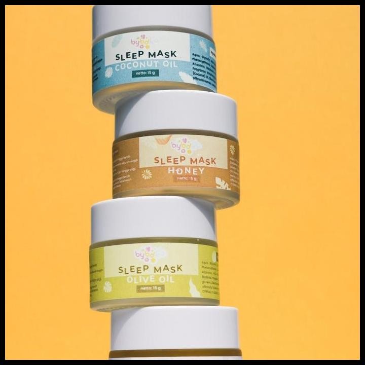 Terlaris BUY 1 GET 1 GIFT + SLEEPING MASK BYBDKA SLEEPMASK BYBDKA SAFFRON,ZAITUN,MADU,OIL Berminyak 