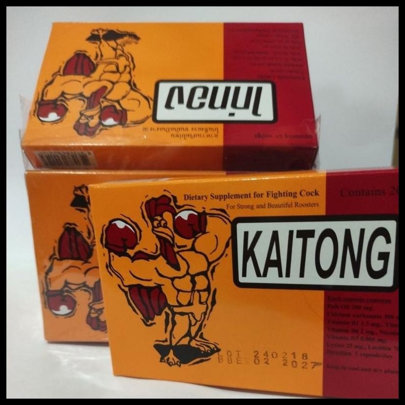 KAITONG SUPLEMEN AYAM - KAITONG OBAT AYAM