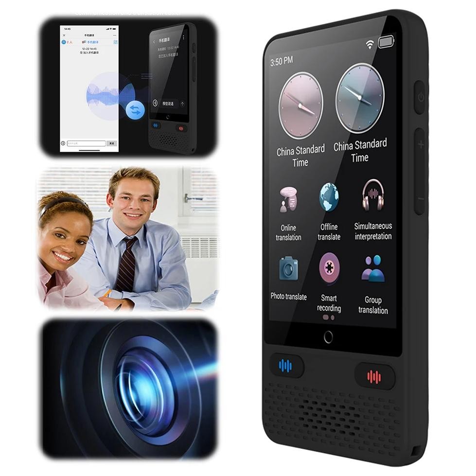 

Instant Offline Language Translator Device 138 Real-time Languages Portable Two-Way Language Translator for Foreign Travel