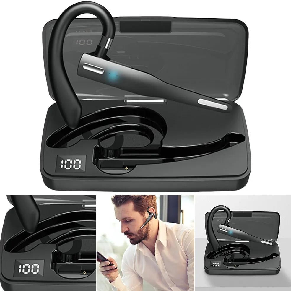 

Language Translation Earbuds Waterproof Bluetooth-Compatible 5.3 Single Ear Business Wireless Earbuds 144 Languages AI for Sport