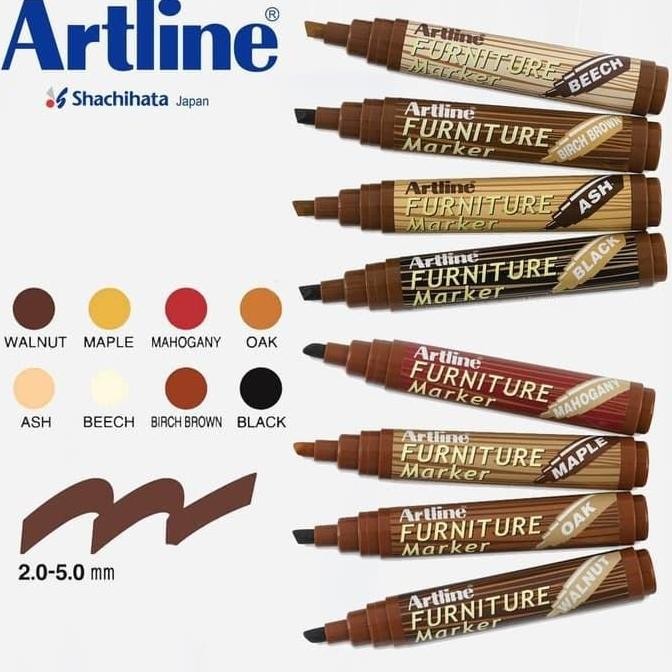 

Artline Spidol Kayu Perabot Furniture Marker Ek-95 Permanen
