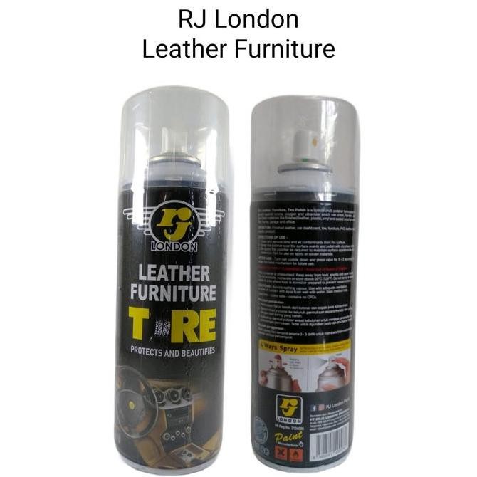 Rj London Leather Furniture Tire Detail Polished Pengkilap Dashboard