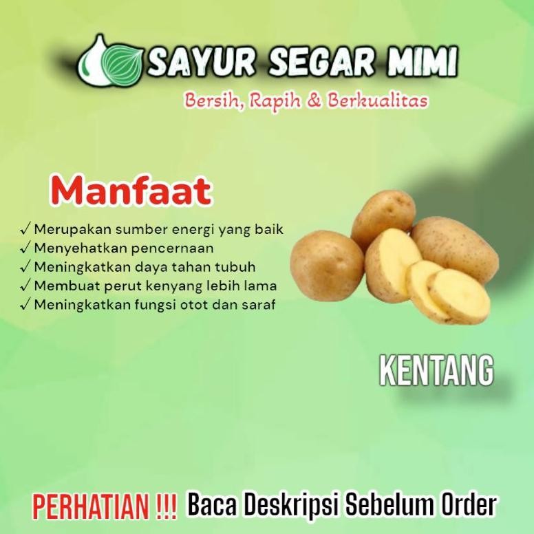 

Luar Biasa Kentang Padang - S S