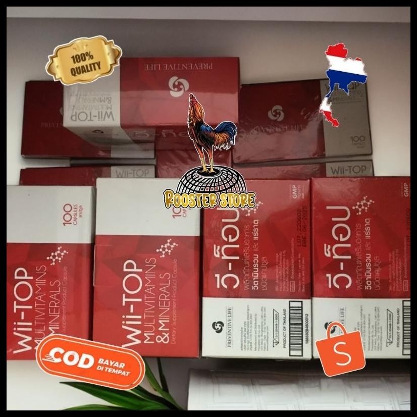 VITOP WIITOP SUPLEMENT AYAM TARUNG