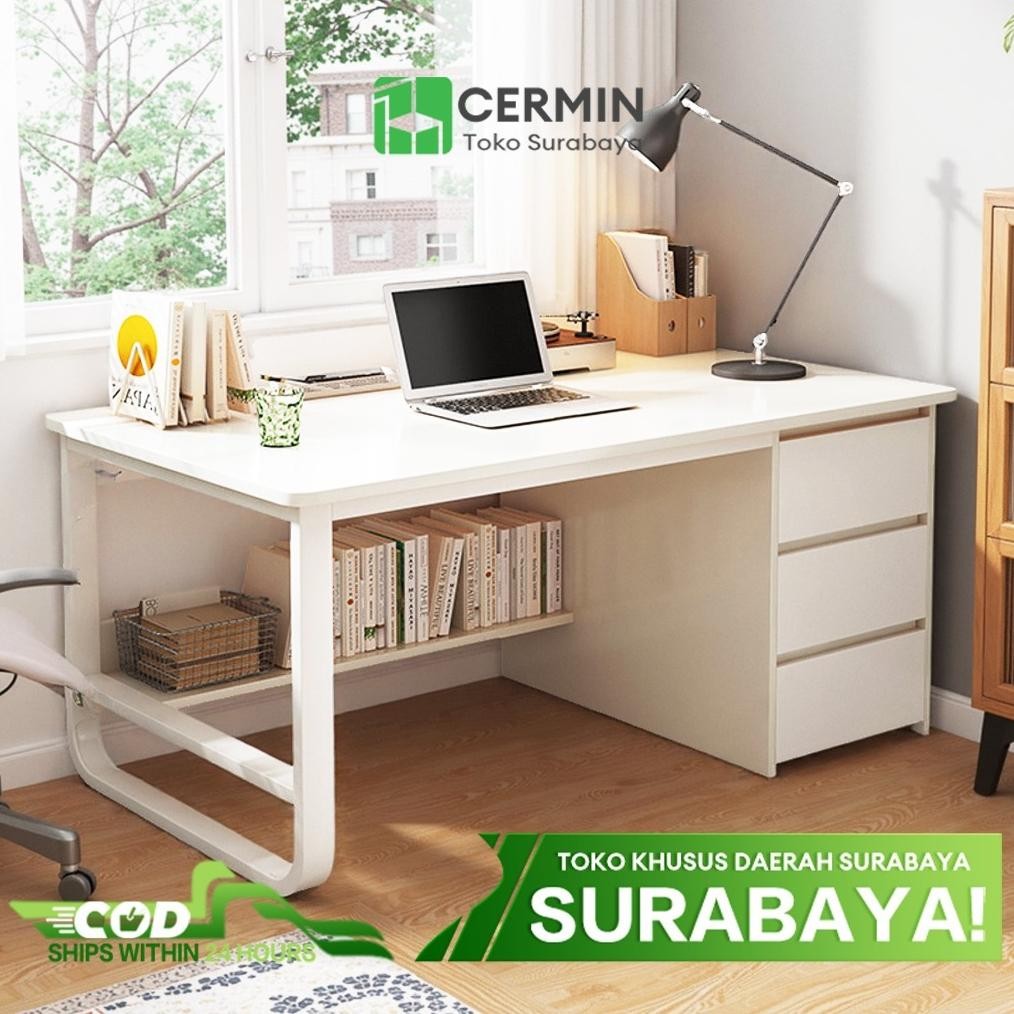 Meja Belajar Minimalis Meja Kantor Meja Komputer Meja Kantor Dengan Laci Meja Komputer Besi