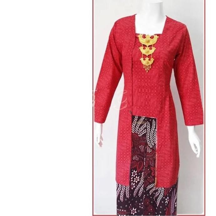 Promo / Terlaris Kebaya Kutubaru Embos Panjang Terbaik