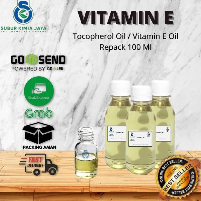 TERBARU - Vitamin E oil / Tocopherol Oil / Minyak Vitamin E 100 gr