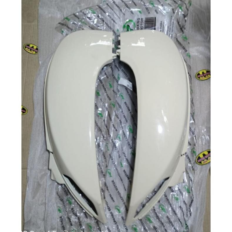 cover body  belakang kanan kiri Scoopy fi esp 2014 2015 2016 hitam putih biru merah marun cream mera