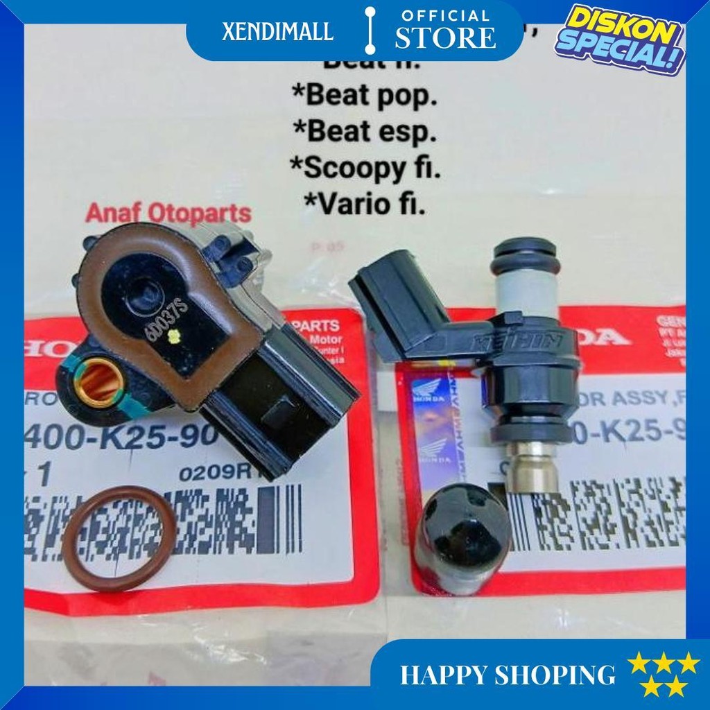 Sensor Tps Plus Injektor Injector Beat Fi/Beat Esp/Beat Pop/Scoopy Fi/Vario Fi 125. Cod