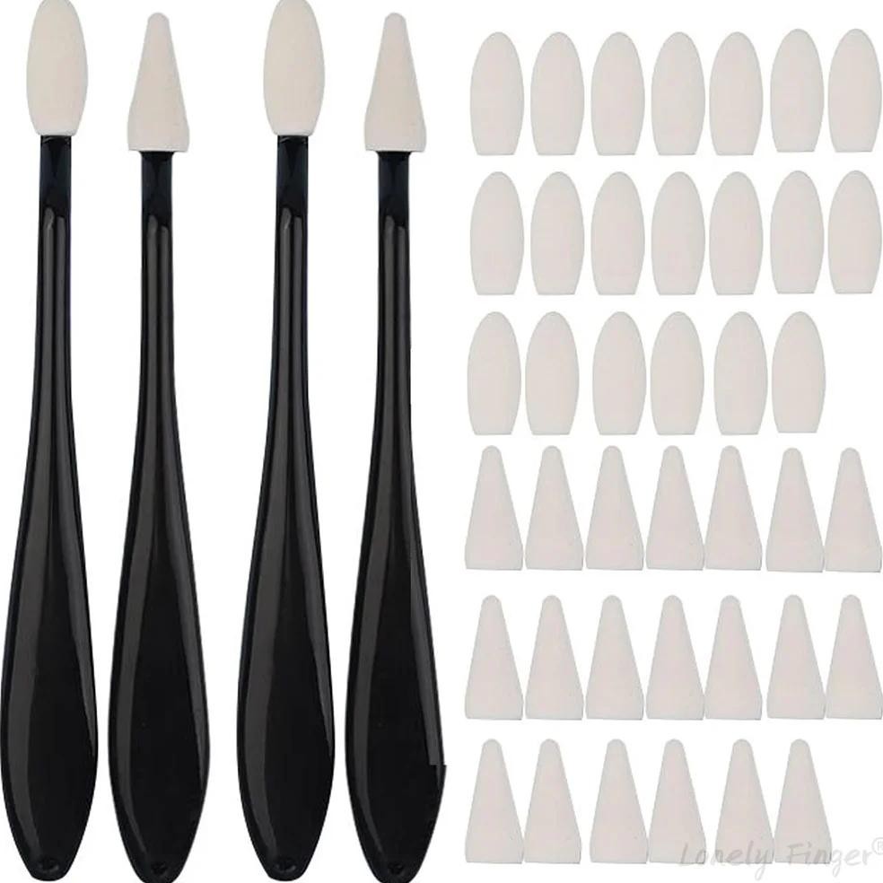

4Pcs Paper Art Blending Stumps, Sketch Erase Sponge Wiper, 2 Head Types, 40 Replacement Sponge Wipes, Sketch Drawing Tools