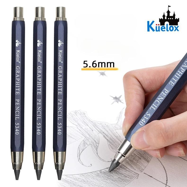 

Sketch Up 5.6Mm Mechanical Graphite Pencil Clutch With Built Sharpener For Woodworking Architect Art Painter Drawing Drafting