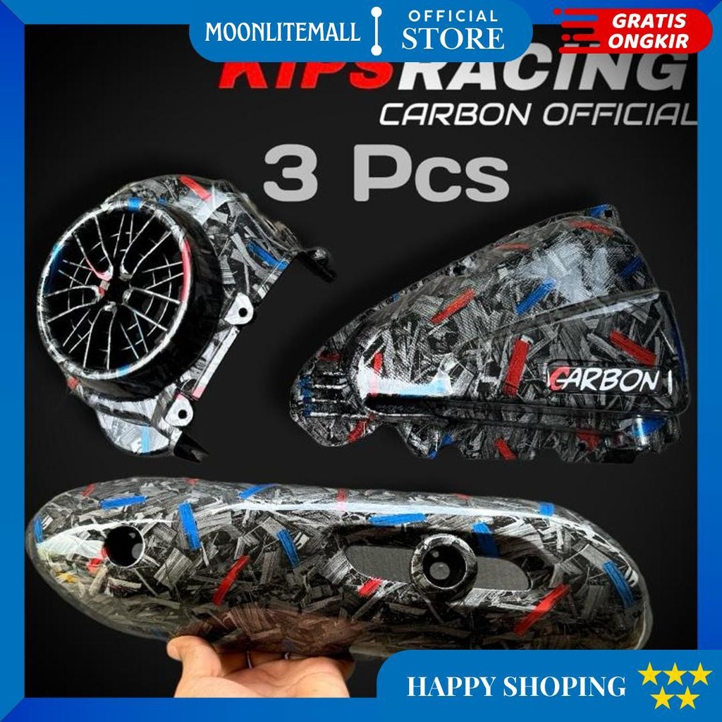 Paket Carbon Scoopy Esp Carbon Forged 3 Pcs 2017-2020 Paket Scoopy Carbon Forged Scoopy 2017-2020 Pa