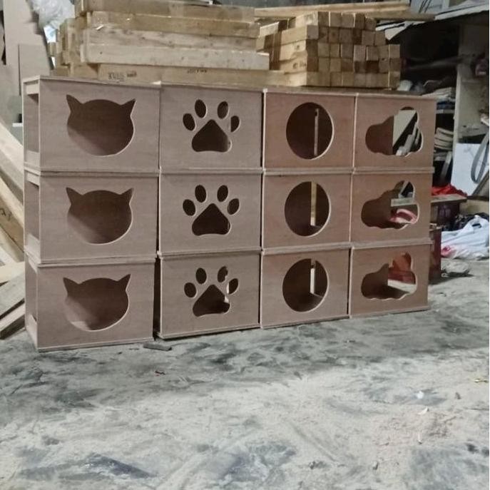 TERMURAH - cat condo / cat plyground /kandang kucing /tempat bermain kucing