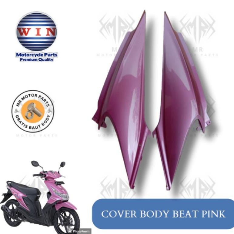 Promo Cover Tutup Bodi Rangka Kanan Kiri Honda Beat Karbu 2008-2012 Sale