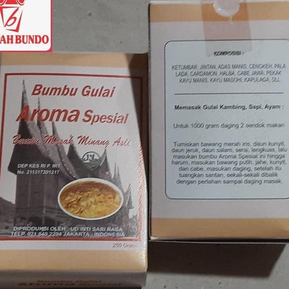 

Bumbu Gulai Aroma Spesial 1 Kg
