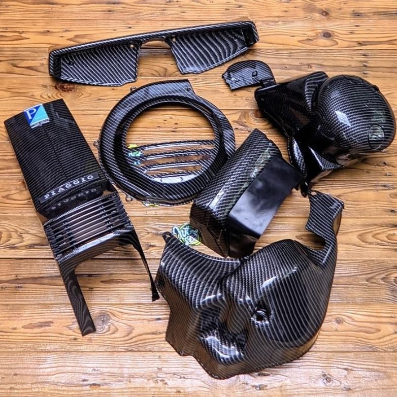 Paket Carbon VESPA PX NPX VESPA New PX Carbon Full