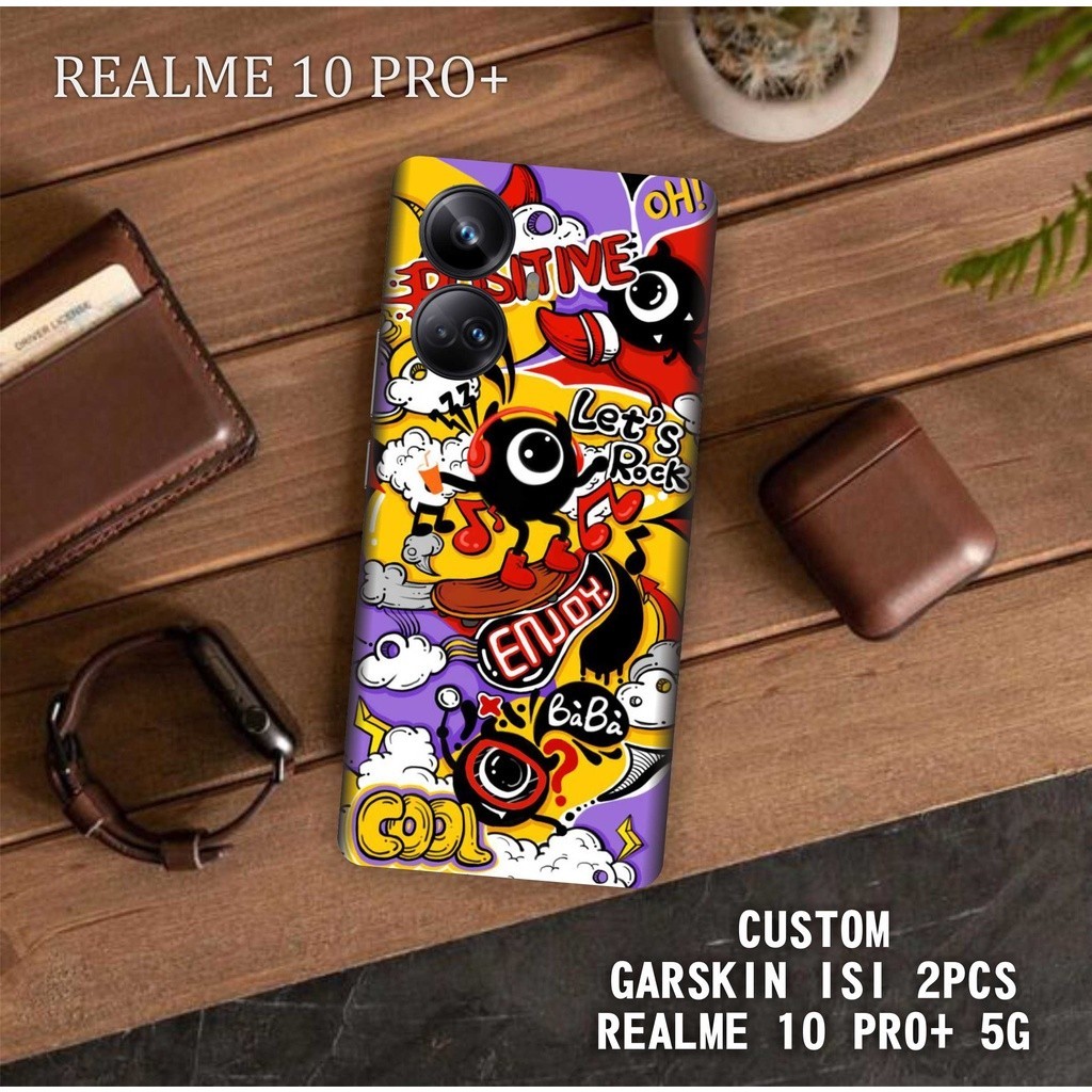 

Terlaris Presisi Realme 10 Pro Casing/Stiker Panel Vynil Bisa Custom Dan COD