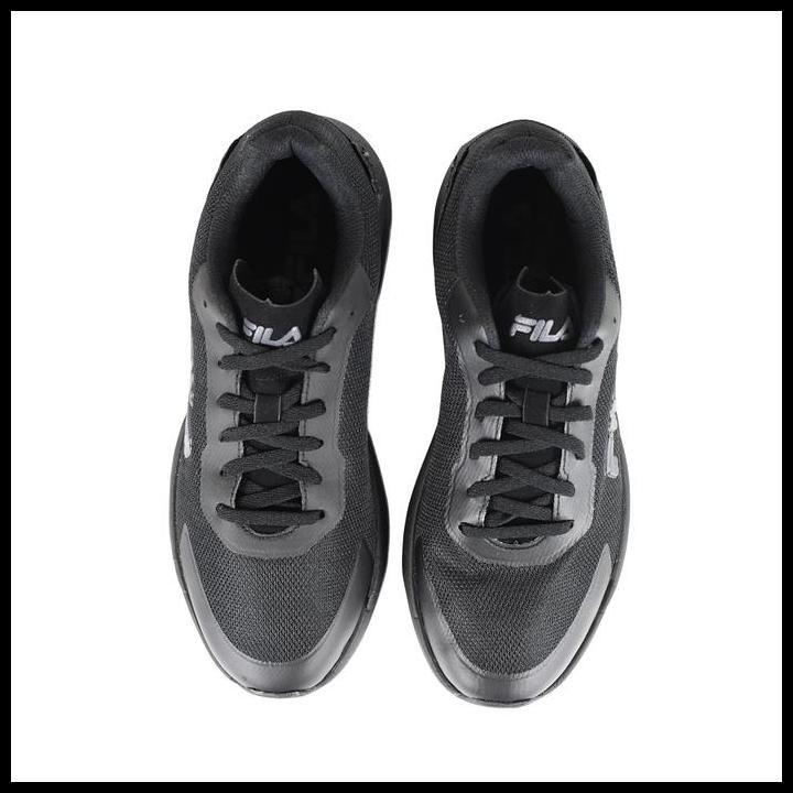 Fila Sepatu Pria Venezia - All Black Original Best Seller