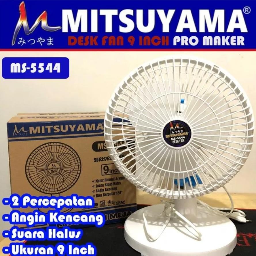 Kipas Angin Meja MS-5544 Misuyama / Desk Fan 9" Mitsuyama MS-5544