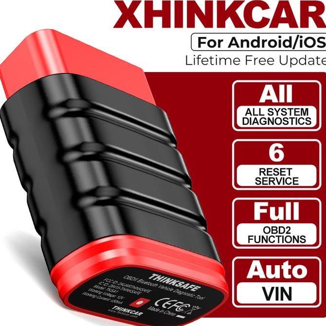 Alat Diagnosis Sistem Penuh Pemindai THINKCAR Thinksafe OBD2 Scanner untuk semua mobil mendukung min