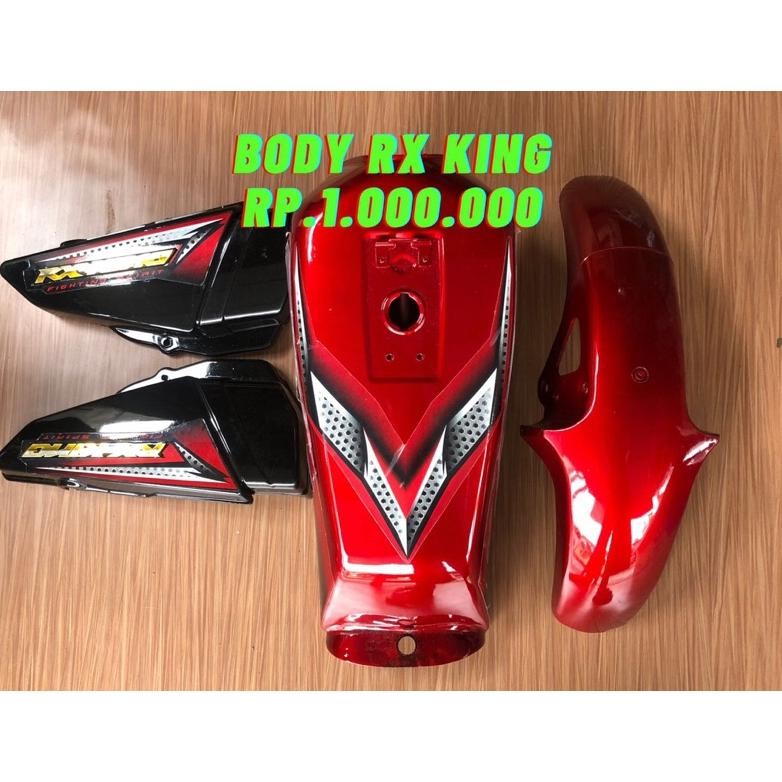 Tangki Set Body RX King merah ,biru,hitam