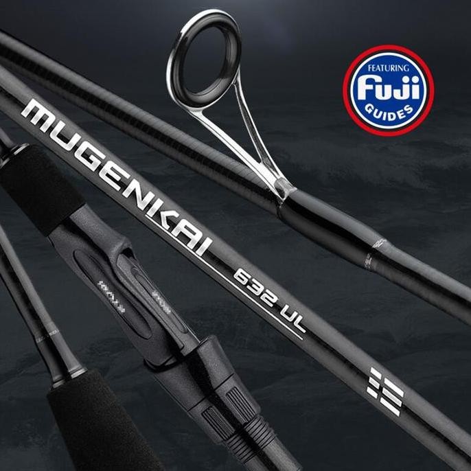 

Terlaris Joran Pancing Ryobi Mugenkai Ultra Light Fuji Ring Guide Spining Rod