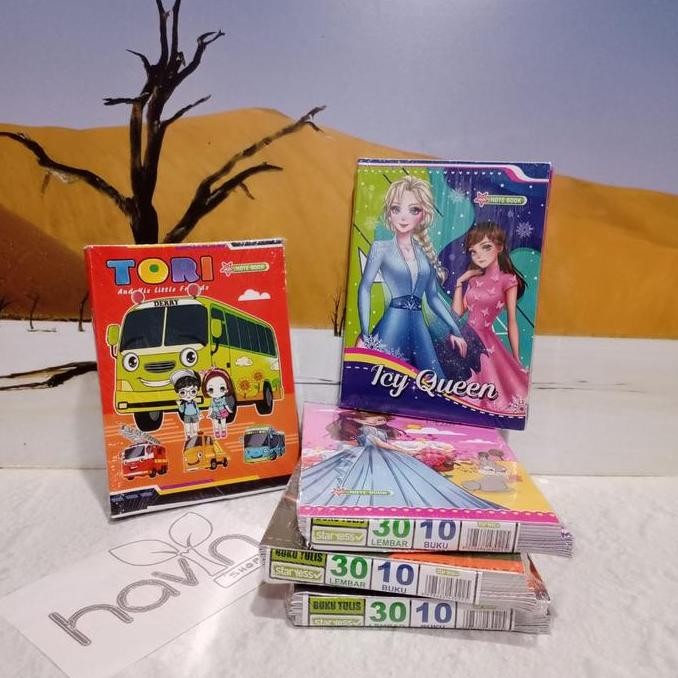 

(10pc) buku tulis murah gambar 30 lembar