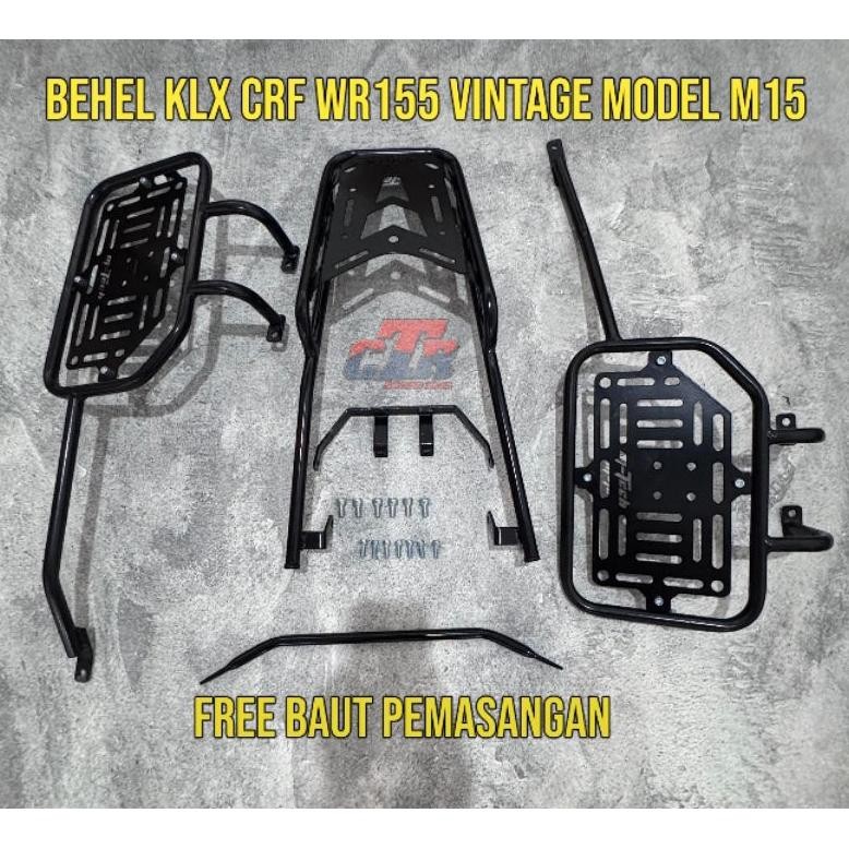 BEHEL KLX CRF WR 155 VINTAGE KLX DT 150 CRF WR155 TOP RACK INCLUDE SIDE RACK KLX PNP KLX BF KLX S,L,