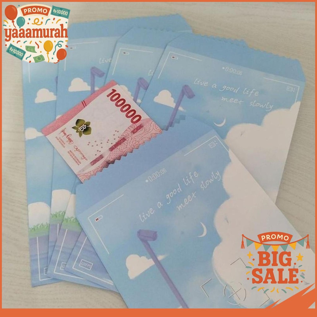 

AMPLOP LEBARAN LEBIH LEBAR / ANGPAO WEDDING MOTIF FANCY AMPLOP - THE SEA