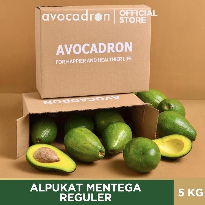 

READY [PAKET 5 KG] ALPUKAT MENTEGA REGULER AVOCADRON