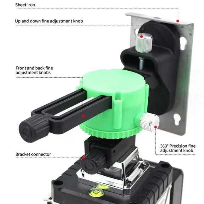 

Laser Sinar UV Leveling 16 Line Alat Perata Bangunan auto level laser tukang 4d 16 line Kualitas Original