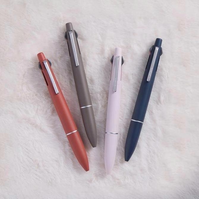 

Uni Jetstream Lite Touch Ink Multi 4+1 Comfort Colors Ballpoint Pen Pencil 0.5mm Limited Edition Kualitas Original