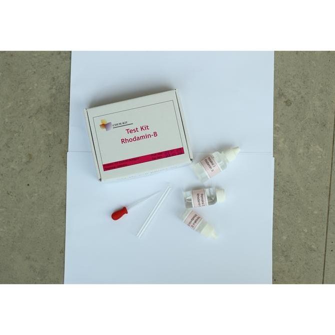 

Test Kit Rho - damin B Chemkit | Alat Uji Makanan Untuk 50x uji Kualitas Original
