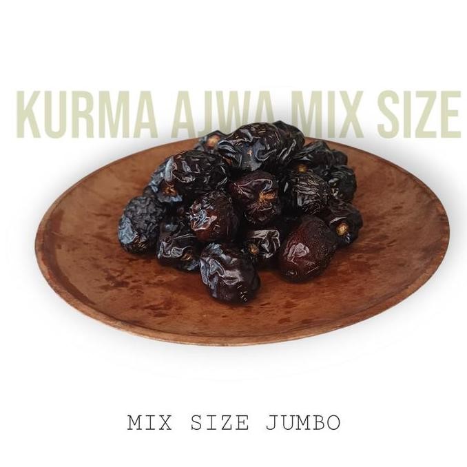 

READY Kurma Ajwa 1kg Almadinah Kurma Nabi Termurah Lembut
