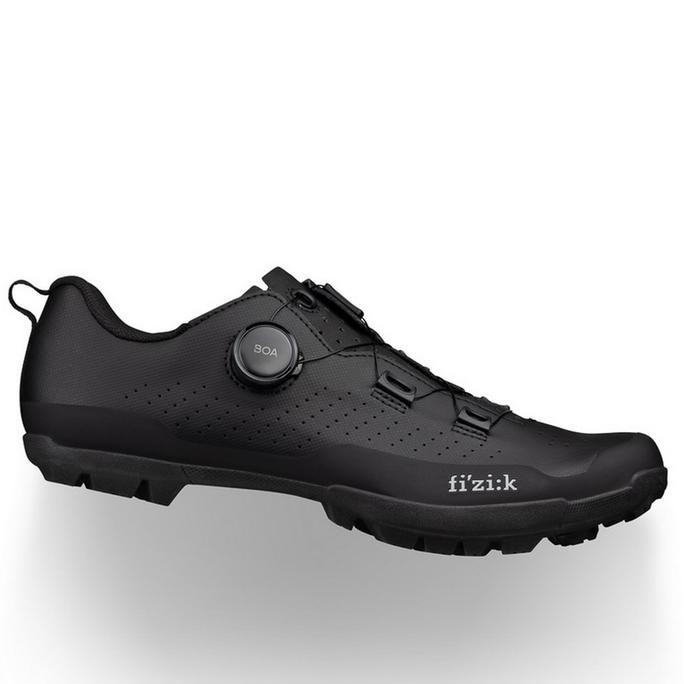 Sepatu Sepeda Cleat Mtb Fizik Shoes Terra Atlas Black/Black