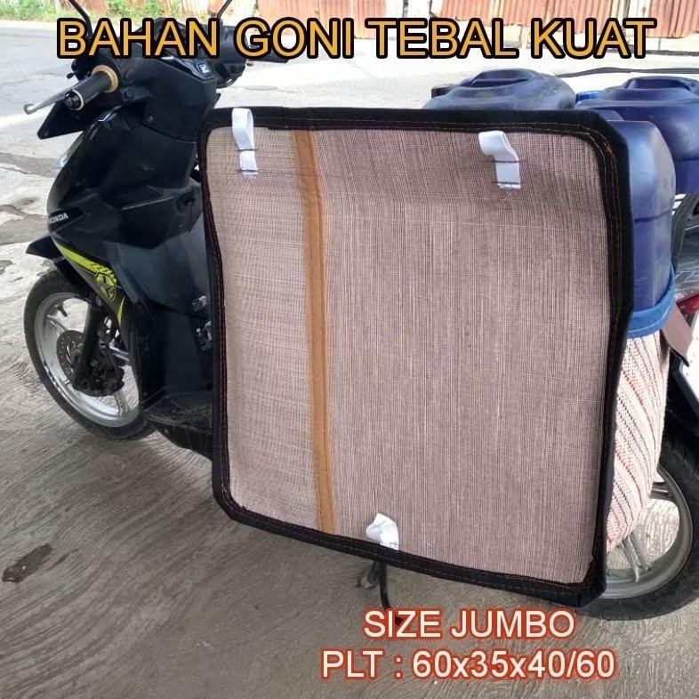 Tas obrok motor, Tas kandek motor, Tas Kurir motor, Tas motor, Tas Kurir ukuran jumbo dan sedang