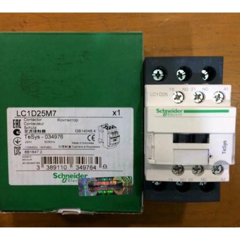 NEW Kontaktor Schneider LC1D25M7/ Contactor Schneider LC1D25M7