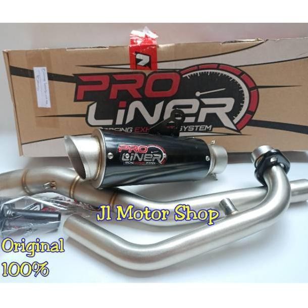 Knalpot PROLINER TR1 R Vixion New R15 V3 VVA MT15 CBR 150 CB 150 Sonic GSX Satria Fu 150 MX King MX 