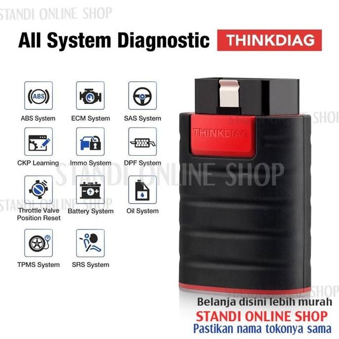 Original Thinkdiag Software Diagzone PRO Semua Merk Mobil Scanner OBD2